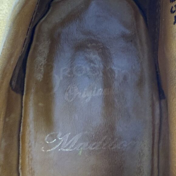 Stacy Adams Boots Men 10.5 Brockton Madison Brown Leather Cap Toe Ankle main image 9